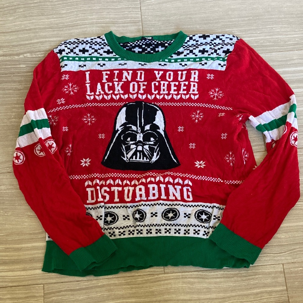 Darth Vader Christmas sweater
